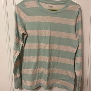 Striped long sleeve shirt